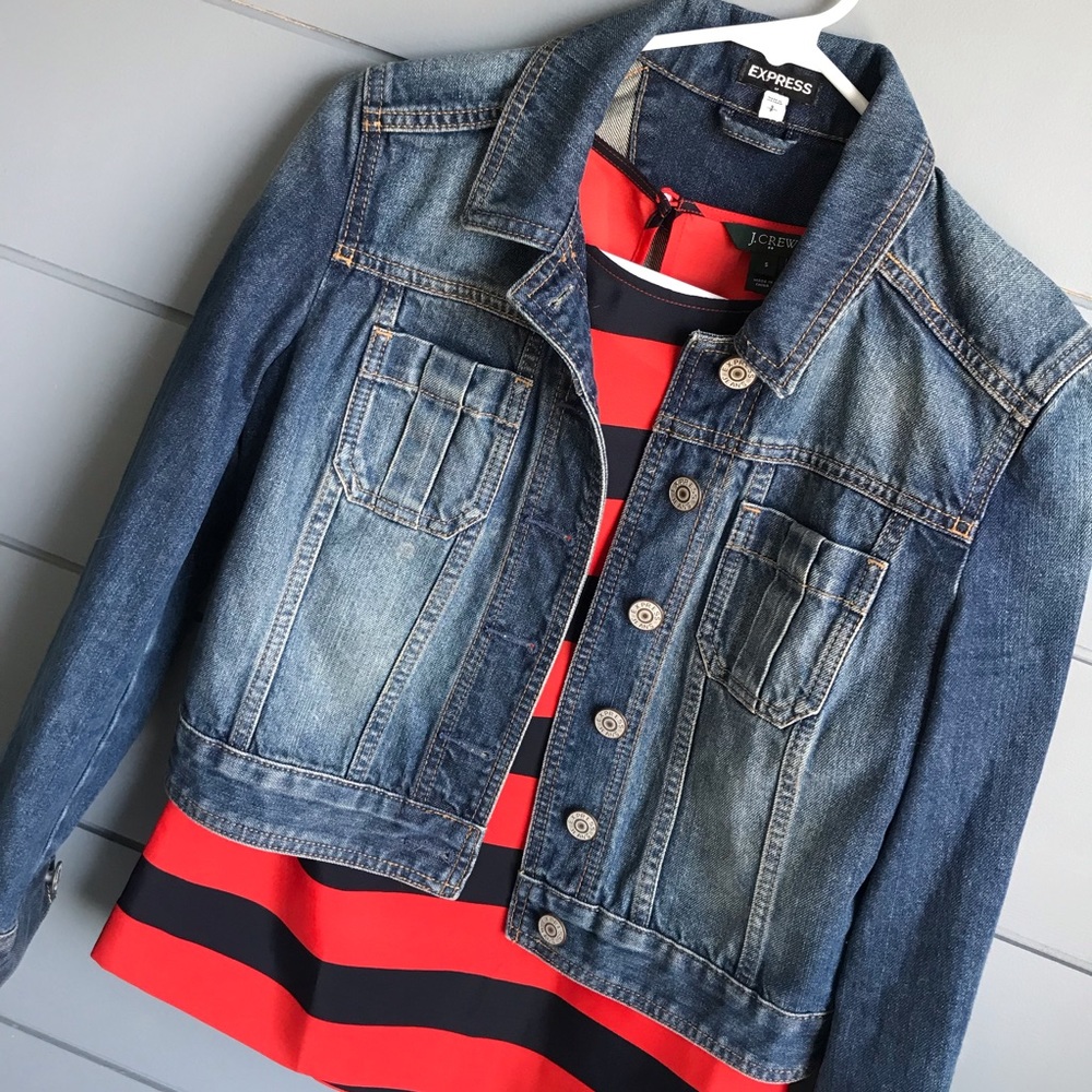 EXPRESS jean jacket - Picture 2 of 8